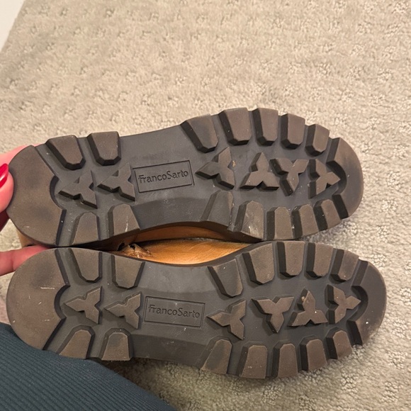 Franco Sarto Brown Ankle Boots - Picture 5 of 5